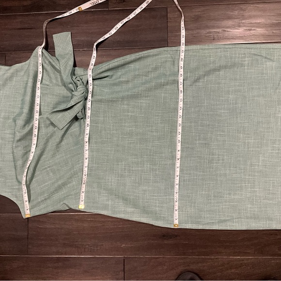 NWT Ann Taylor Green Dress Size 14 - Picture 3 of 4